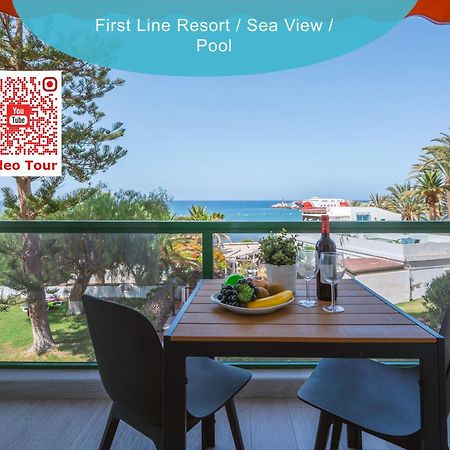 Go2Tenerife Apart'Dida Pool & First Line Of The Sea Los Cristianos  Esterno foto